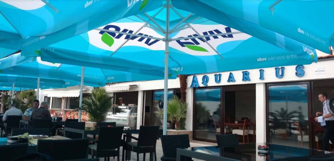 Aquarius restaurant in Herceg Novi