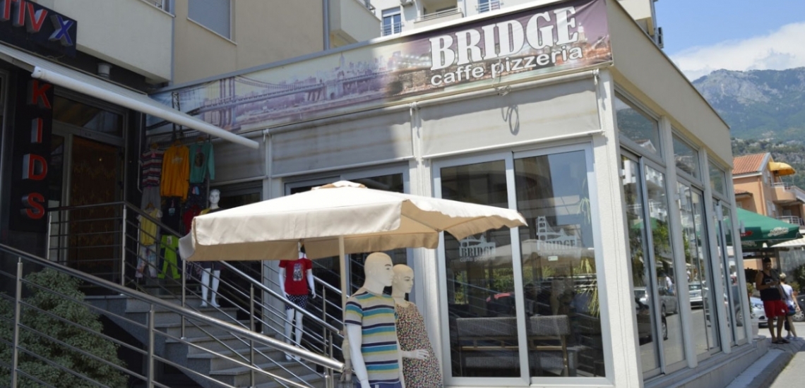 Bridge Caffe Pizzeria, кафе-пиццерия Bridge в Будве