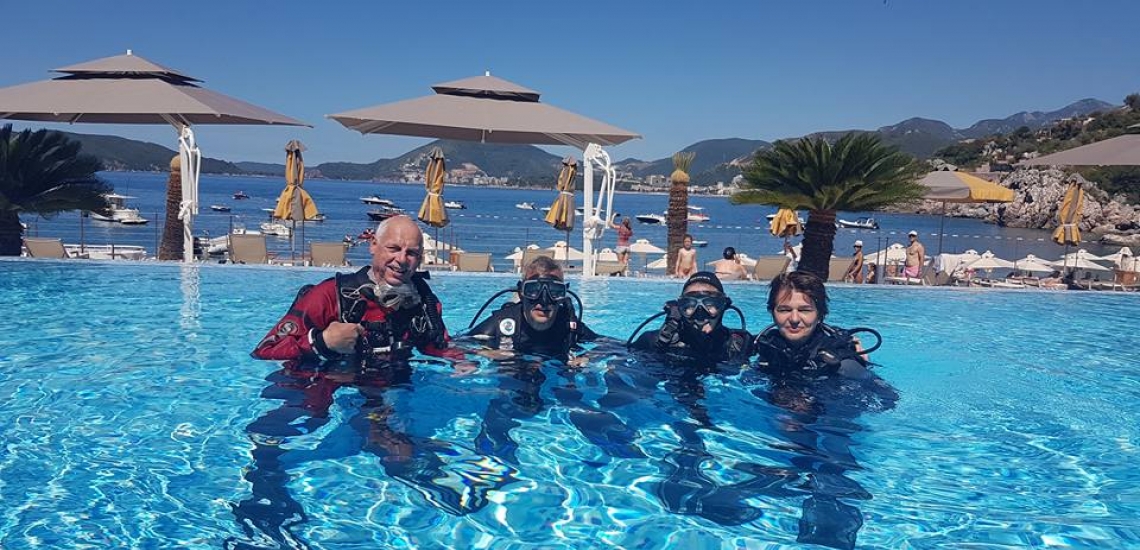 Дайвинг-центр Pro Diving Montenegro в Бечичи