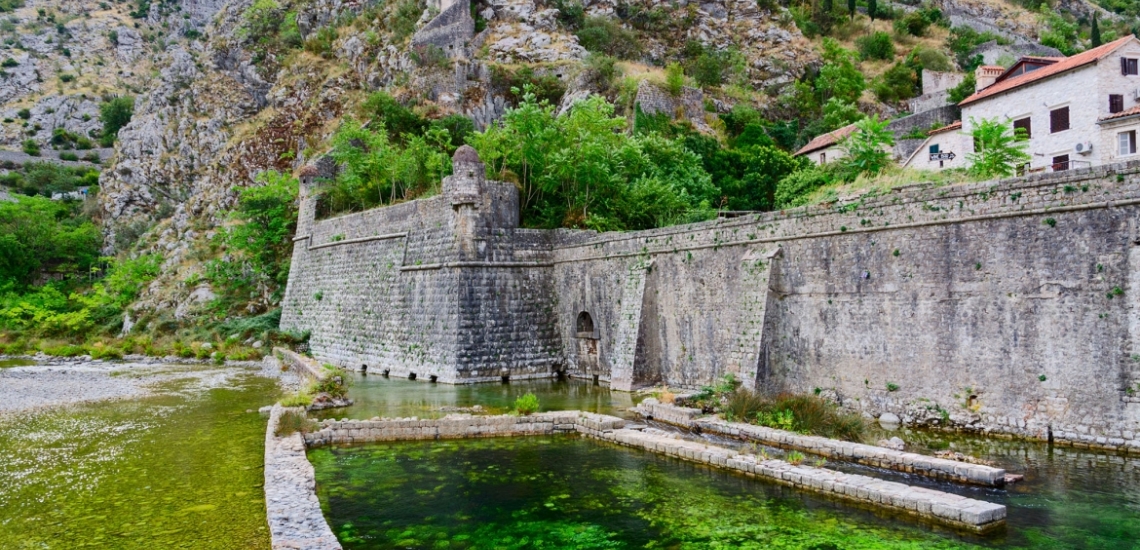Bastion Riva, the Riva Bastion in Kotor