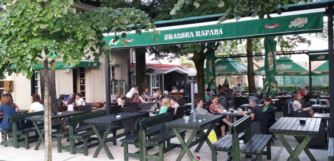 Gradska Kafana, Градска кафана в Цетине