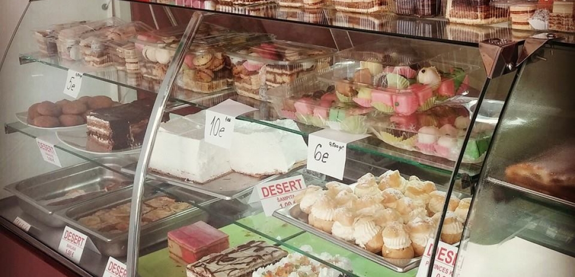 MOMO bakery and pastry shop in Budva