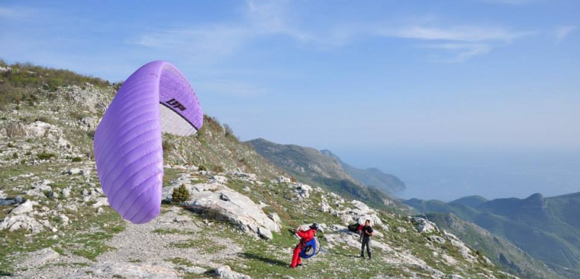Paragliding Montenegro, полеты на параплане в Свети-Стефан