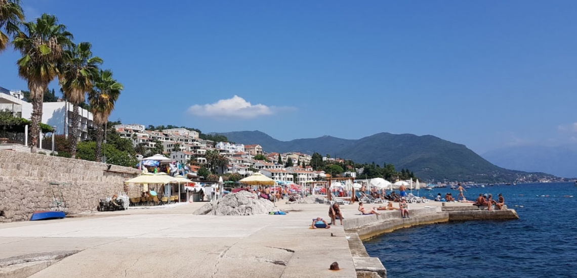 Plaža Bla Bla, Bla Bla beach in Herceg Novi