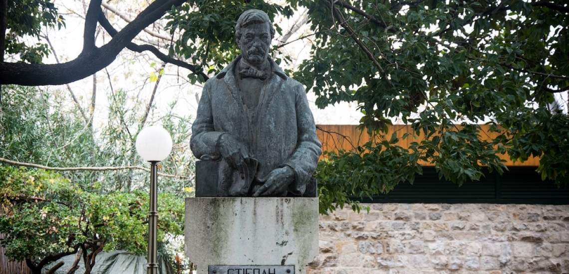 Stefan Mitrov Ljubisa Monument in Budva