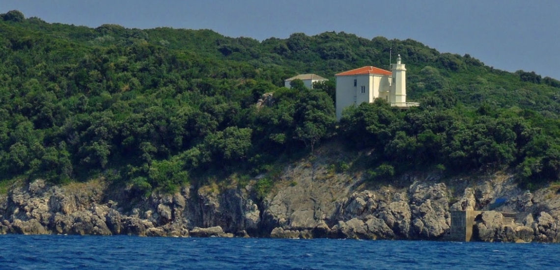 Svetionik Mendra, the Mendra lighthouse in Ulcinj