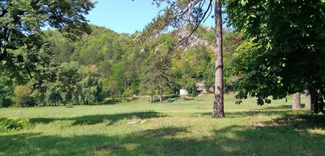 Vladičina bašta valley in Cetinje
