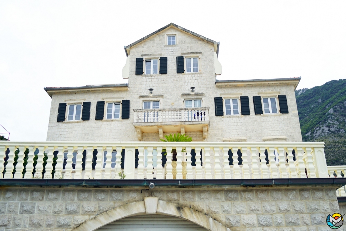 Prčanj — quiet town on the shore of the Boka Bay