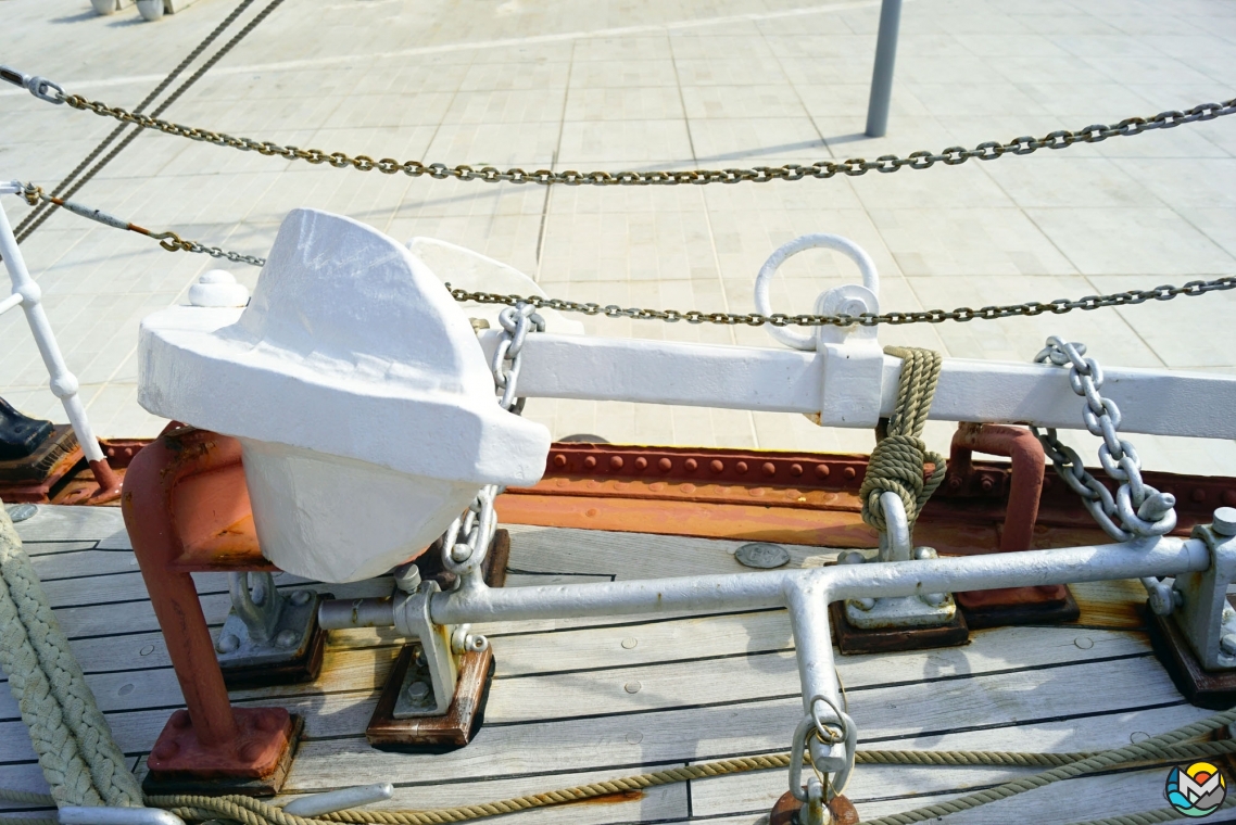 Sailing ship "Jadran" in Tivat