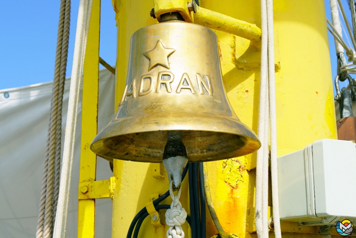 Sailing ship "Jadran" in Tivat