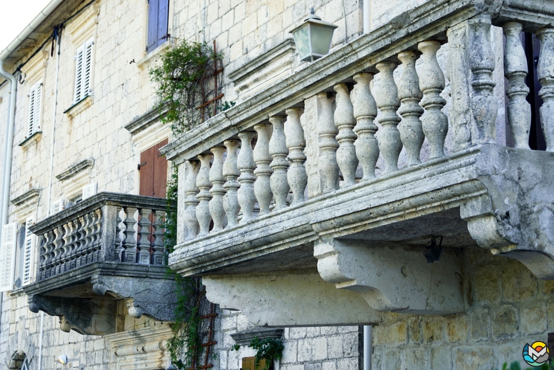 Prčanj — quiet town on the shore of the Boka Bay