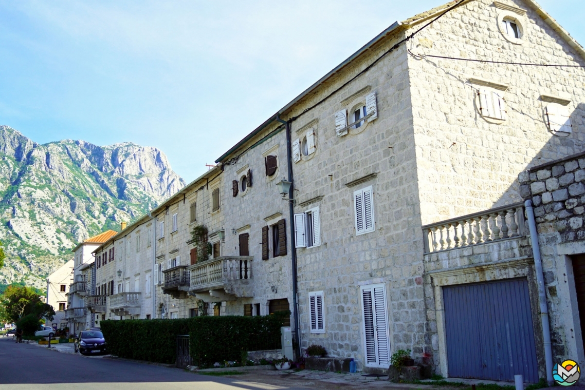 Prčanj — quiet town on the shore of the Boka Bay