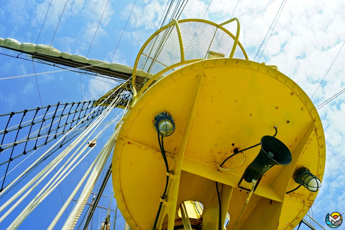 Sailing ship "Jadran" in Tivat