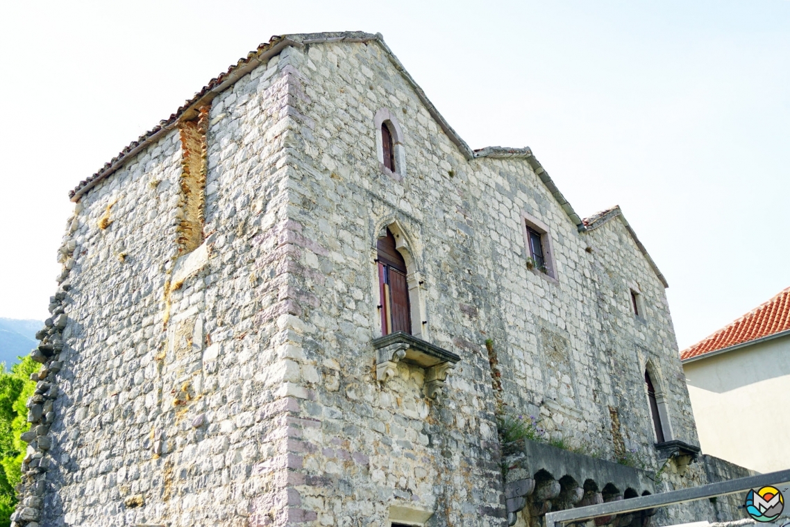 Prčanj — quiet town on the shore of the Boka Bay