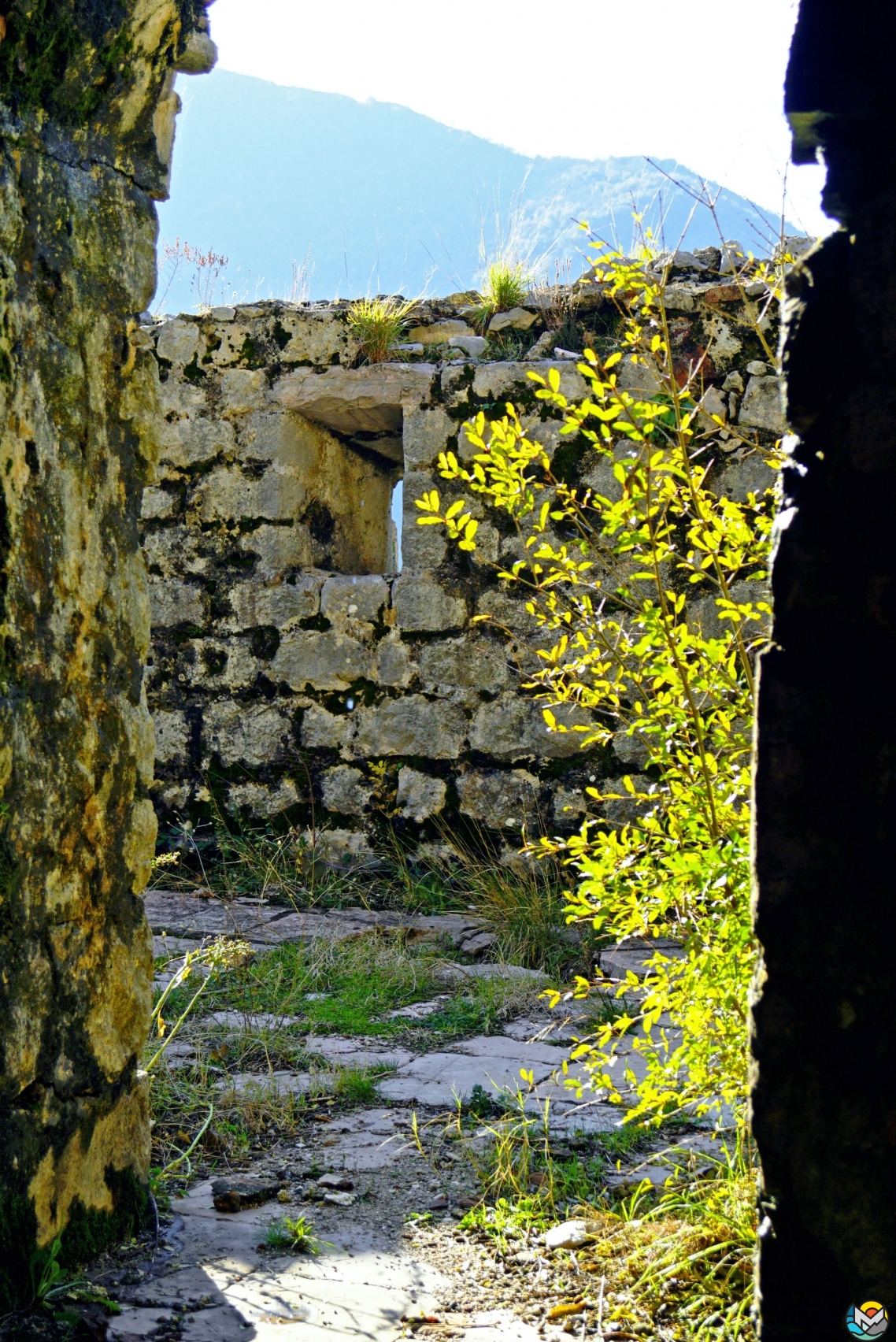 Perast, the fortress of St. Cross