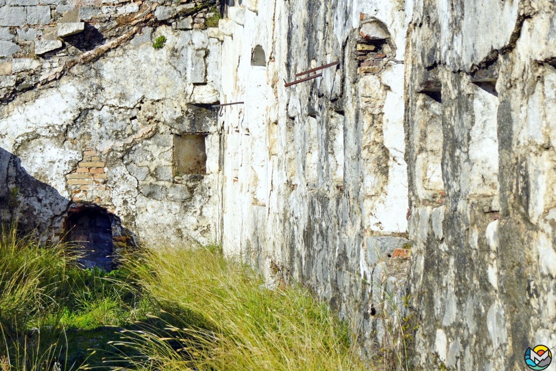 Perast, the fortress of St. Cross