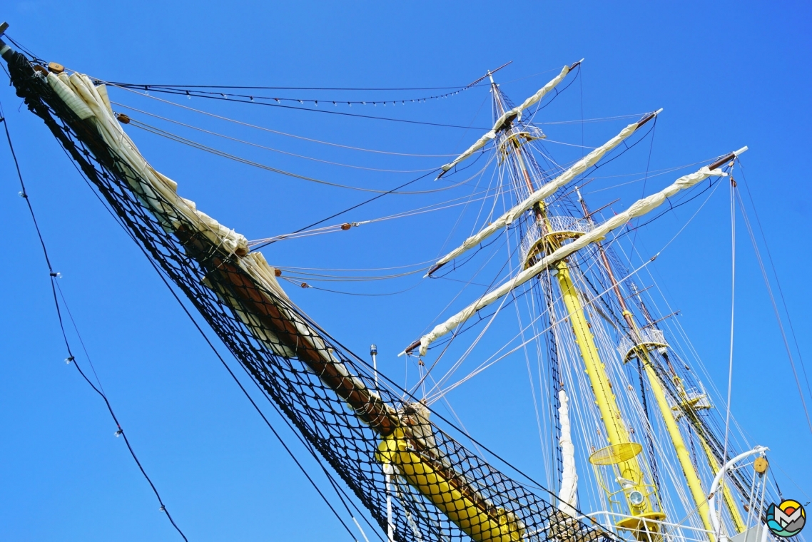 Sailing ship "Jadran" in Tivat