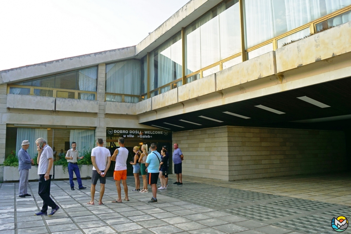 Villa Galeb in Herceg Novi (the residence of the former leader of Yugoslavia — Josip Broz Tito)