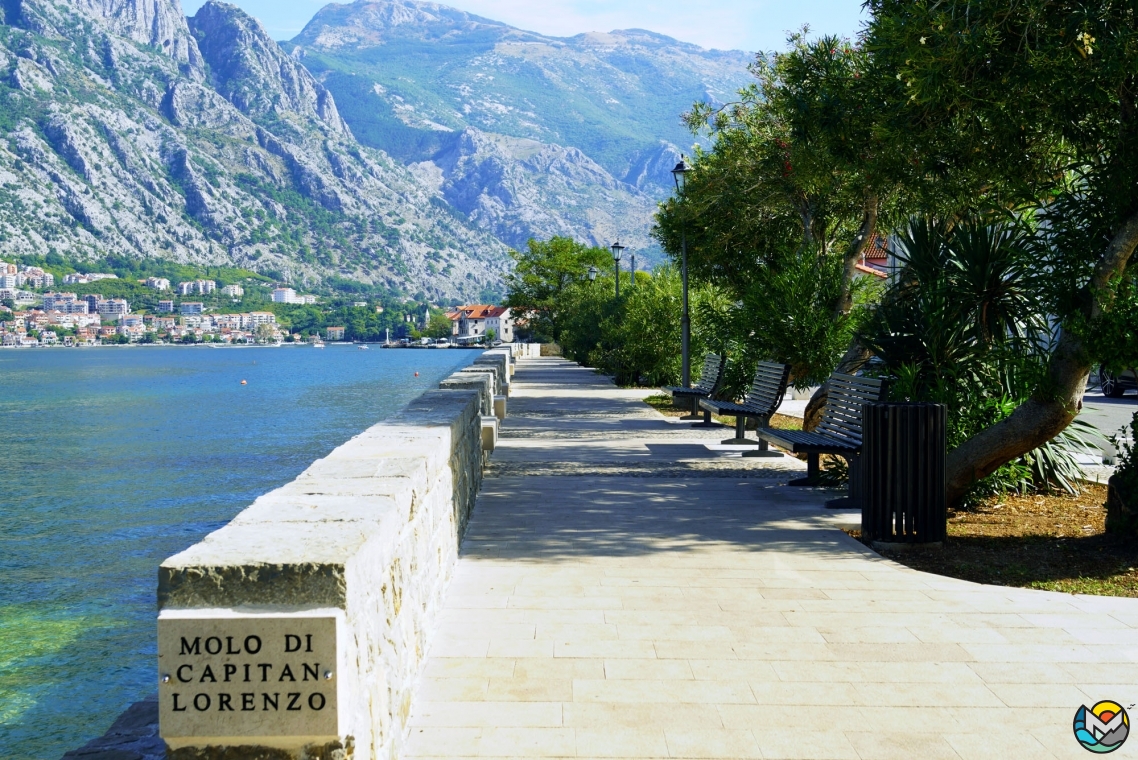 Prčanj — quiet town on the shore of the Boka Bay