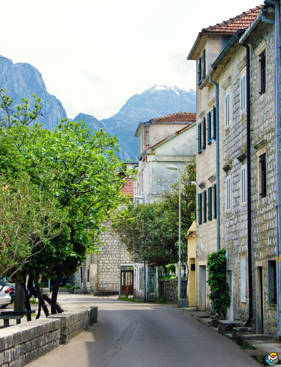 Prčanj — quiet town on the shore of the Boka Bay