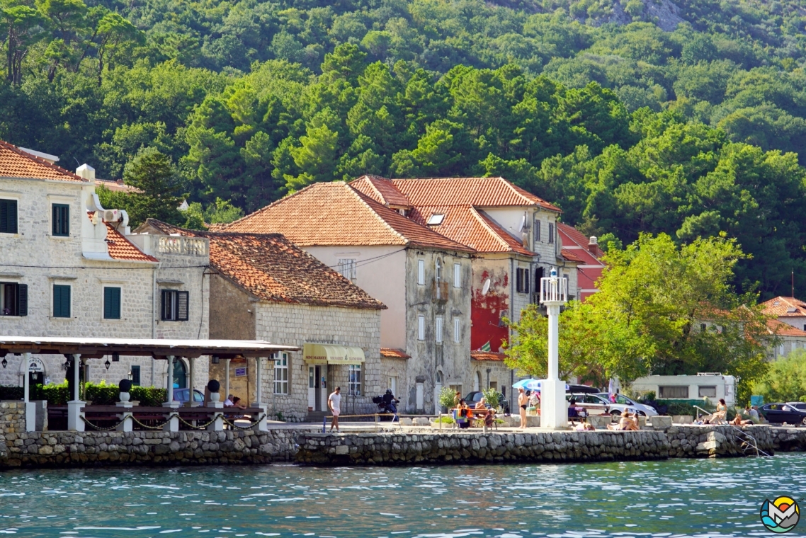 Prčanj — quiet town on the shore of the Boka Bay