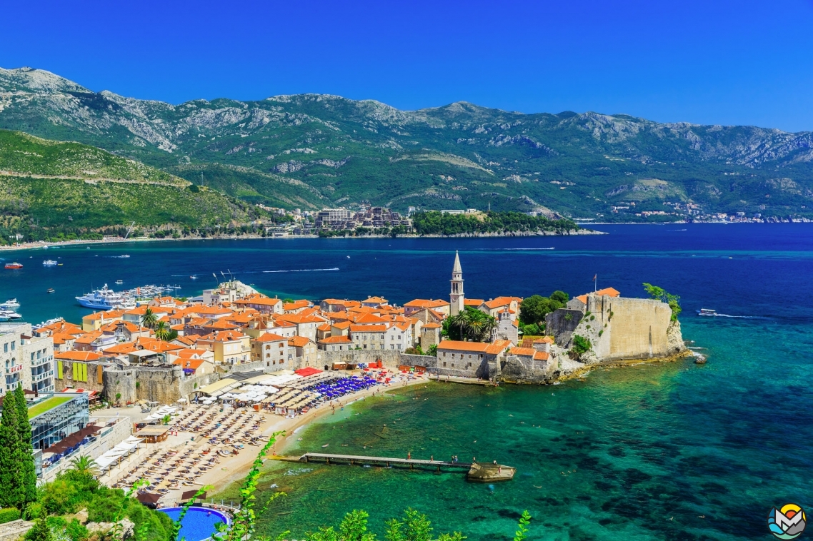 Plaža Ričardova Glava, Budva Riviera, Montenegro