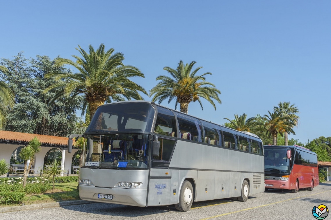 Modern buses without toilets