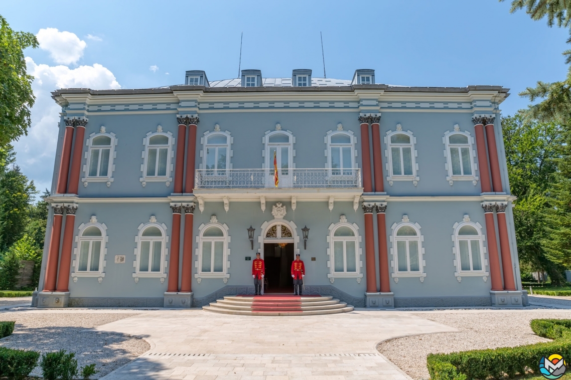 The residence of the President of Montenegro, Blue Palace, Cetinje, Montenegro