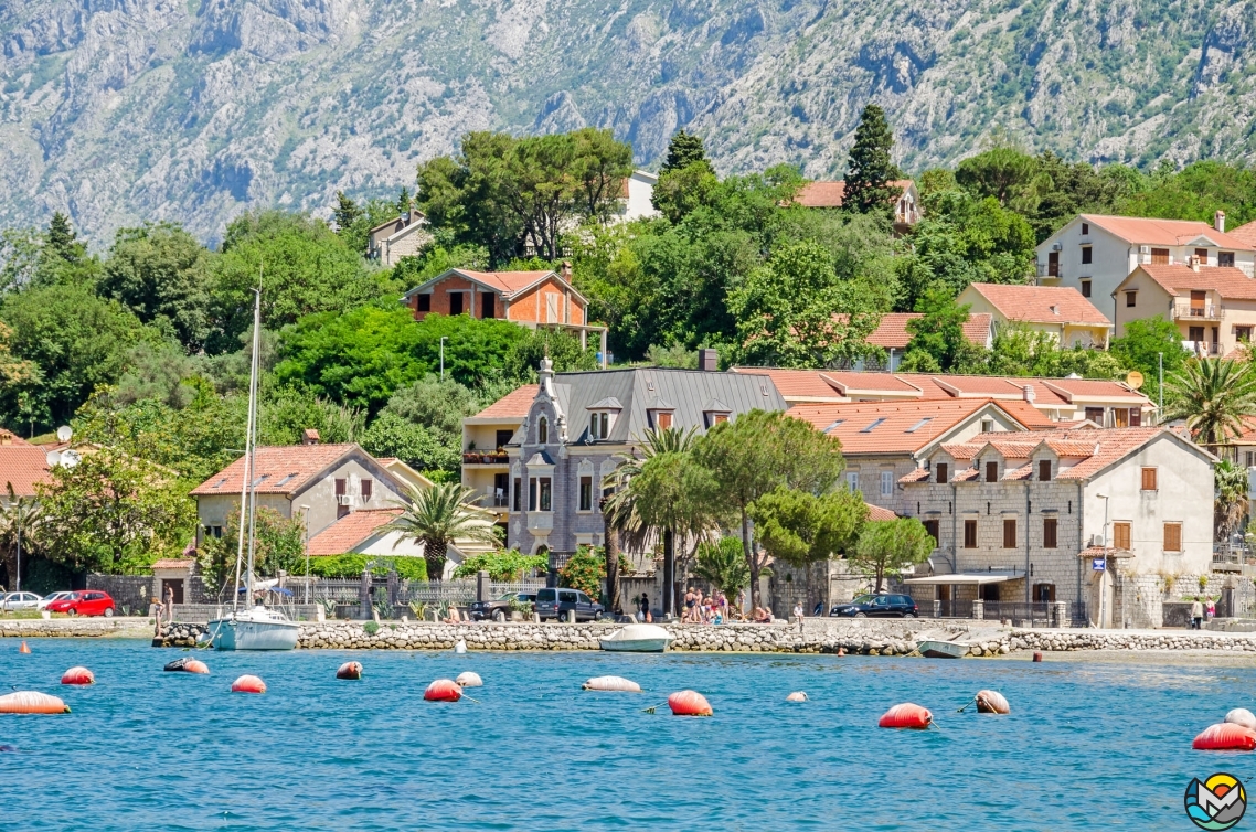 Dobrota beach, Montenegro