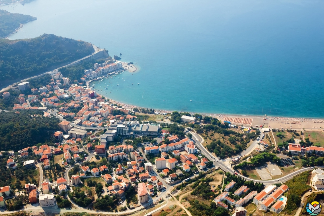 Rafailovići beach, Budva Riviera, Montenegro