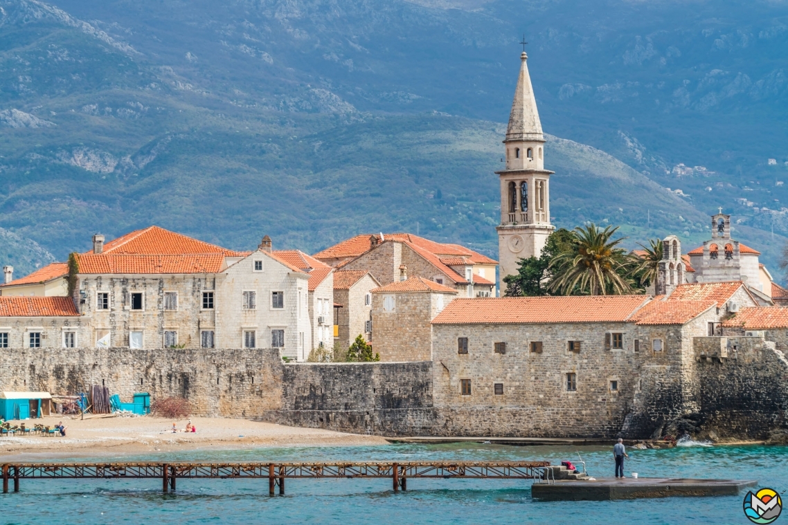 Budva. The Old Town. Montenegro