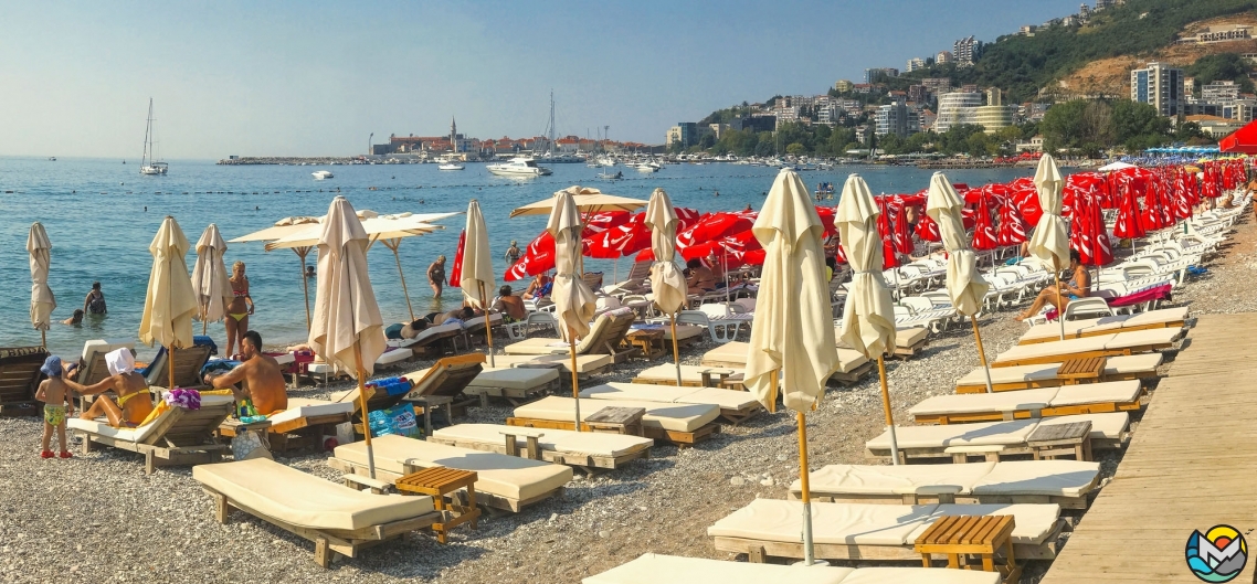 Slovenska plaža, Budva Riviera, Montenegro