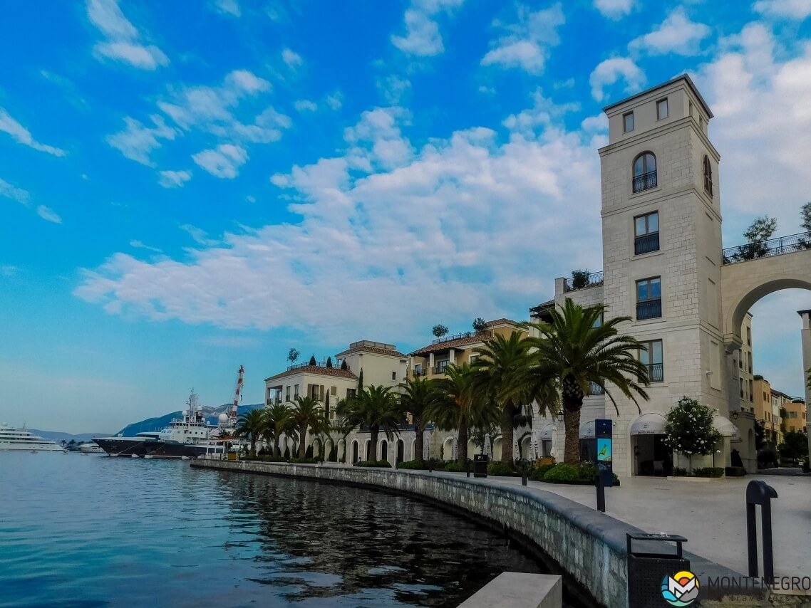 Porto Montenegro embankment, Tivat, Montenegro