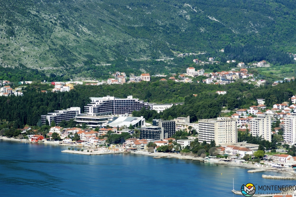 Igalo, view of Dr. Simo Milošević Institute, Herceg Novi, Montenegro