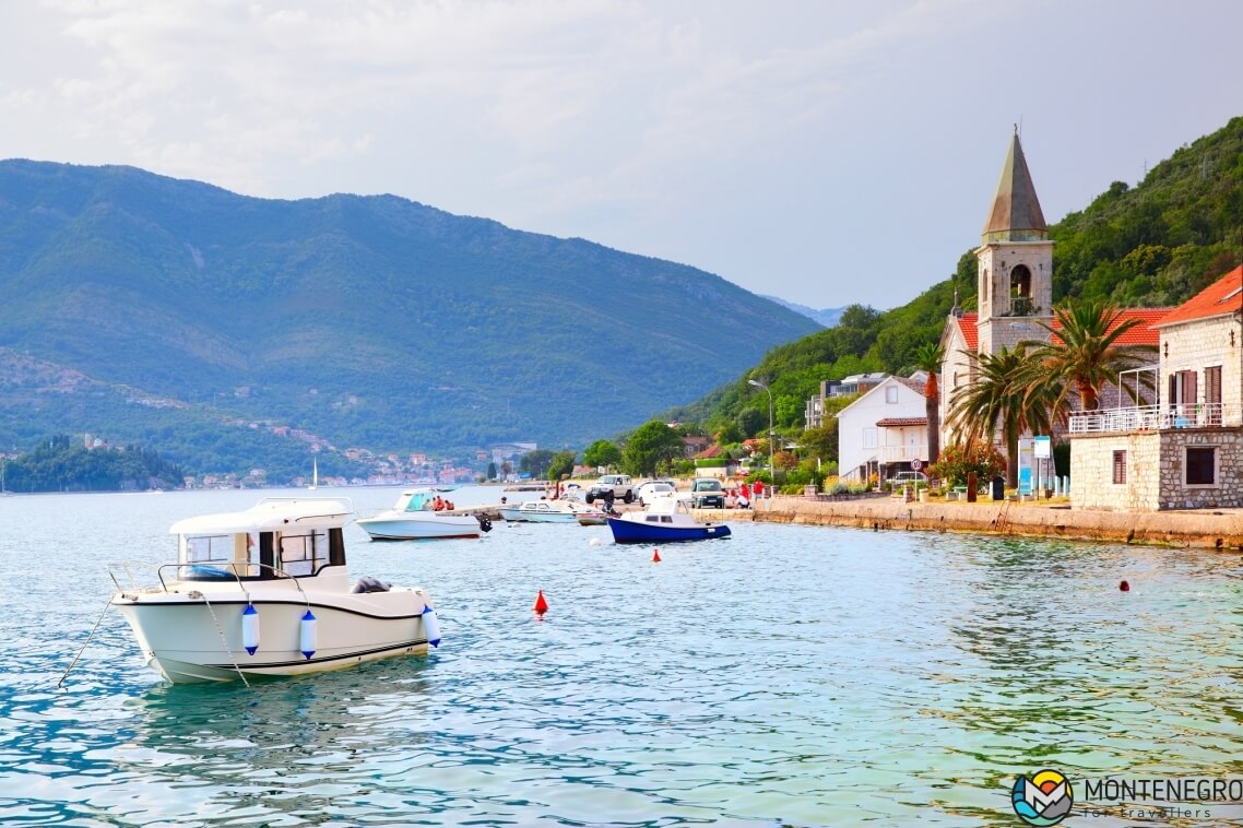 Sveti Rocca church in  Donja Lastva, Tivat, Montenegro