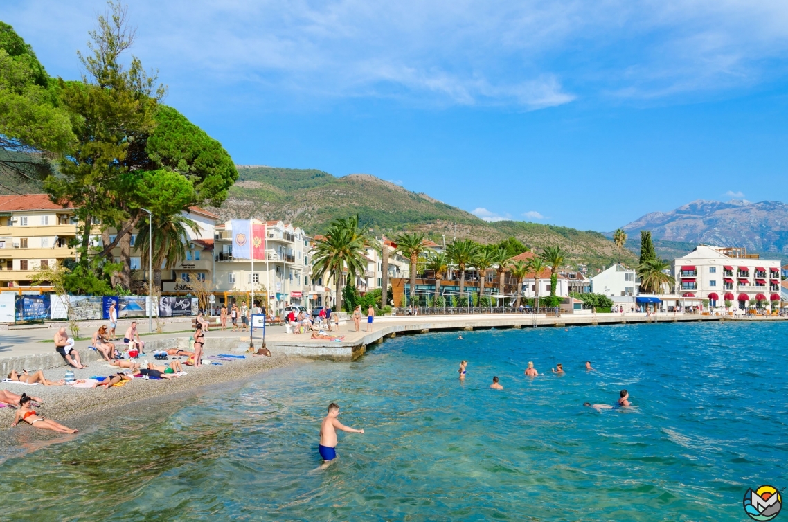 Tivat City Beach, Montenegro