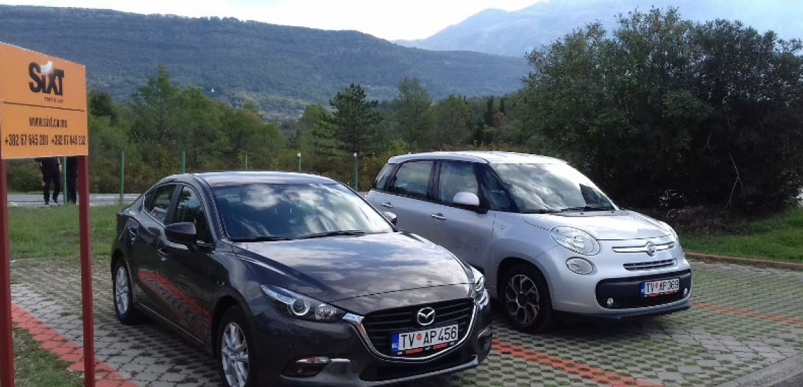Sixt rent a car, аренда автомобилей Sixt в Тивате
